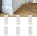 uxcell Self Adhesive Baseboard Corner Blocks, 4.07 Inch Wall Edge Corner by uxcell