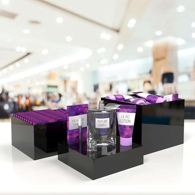 Marketing Holders Acrylic Display Riser Boxes Black 3 Piece Retail Product - Image 7