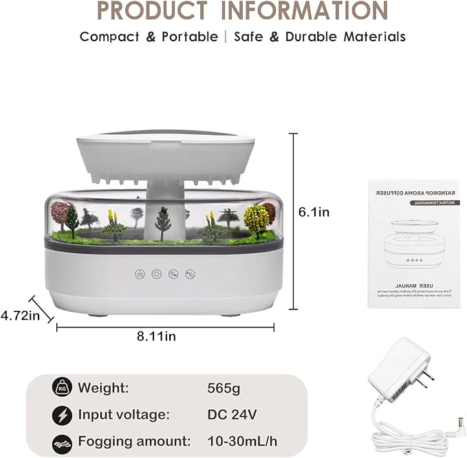 Rain Humidifier – Ultrasonic Rainfall Humidifier - Image 4