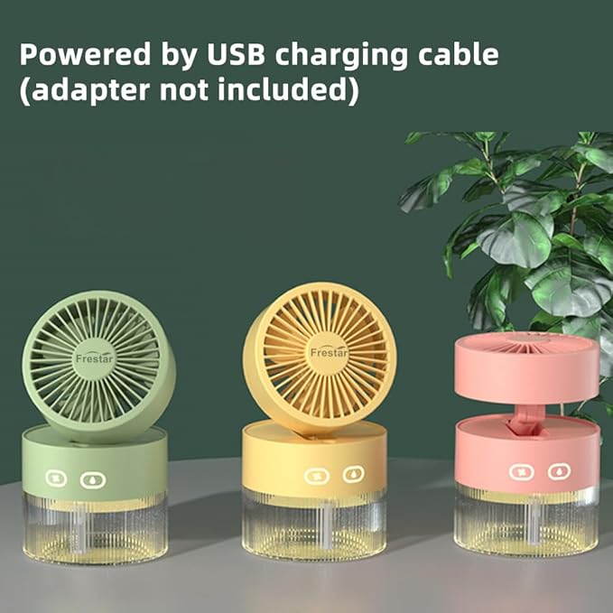 Personal Cooling Fan and Small Air Humidifier 350ml - Image 8
