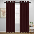 Easy-Going Blackout Curtains for Bedroom, Solid Thermal Insulated Grommet and by Easy-Going