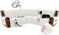 Arfntevss Waterproof Recliner Sectional Couch Covers by Arfntevss