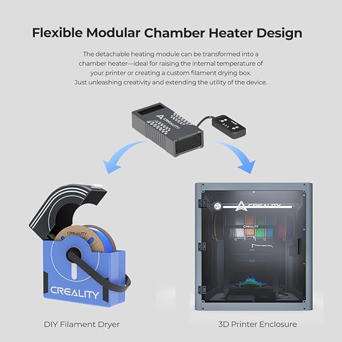 Creality Multi-Kilo Filament Dryer，Fireproof and Moisture-Proof Detachable - Image 5