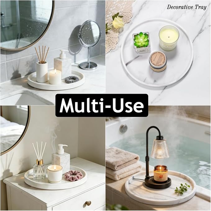Waterproof Mat for Under Mini Humidifier, Round Humidifier Tray - Image 4