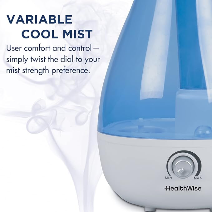 HealthWise Cool Mist Ultrasonic Humidifier | - Image 5
