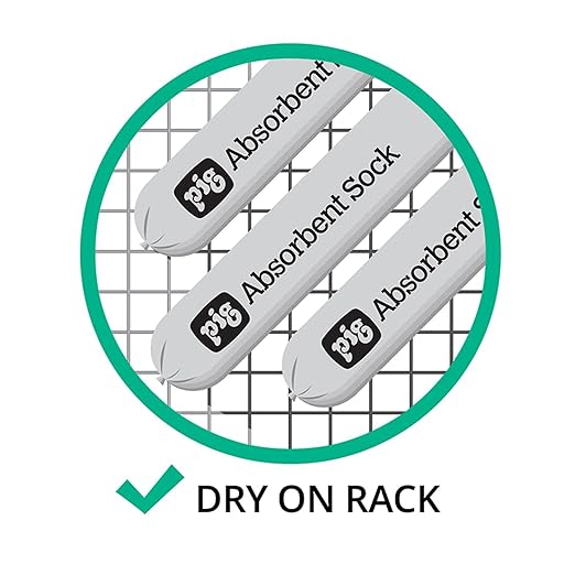 PIG Mildew-Resistant Absorbent Sock | Water Absorbing Snake | 3" W x 4' L | - Image 4