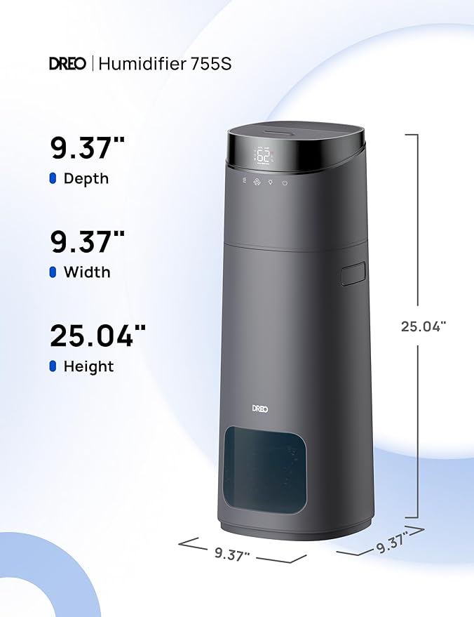DREO 16L Smart Humidifier Large Room 1000 ft², 130H Cool Mist Air Humidifiers - Image 8