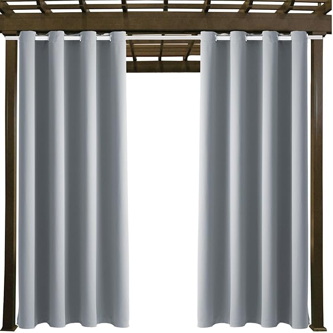 Waterproof Outdoor Curtain W52 x L63 - Image 9