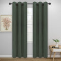 Easy-Going Blackout Curtains for Bedroom, Solid Thermal Insulated Grommet and by Easy-Going