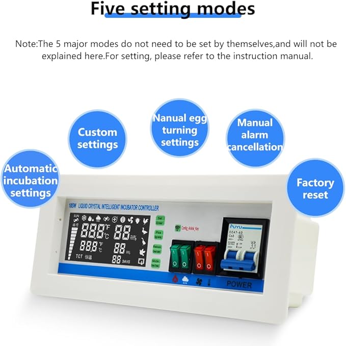 XM-18SW New Version Intelligent Incubator Controller WiFi Remote Intelligent - Image 4