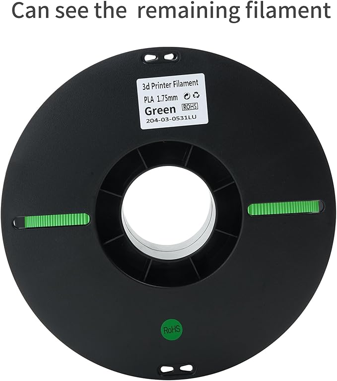 PLA 3D Printer Filament, Dimensional Accuracy +/- 0.02 mm, 1 kg Spool, 1.75 - Image 6