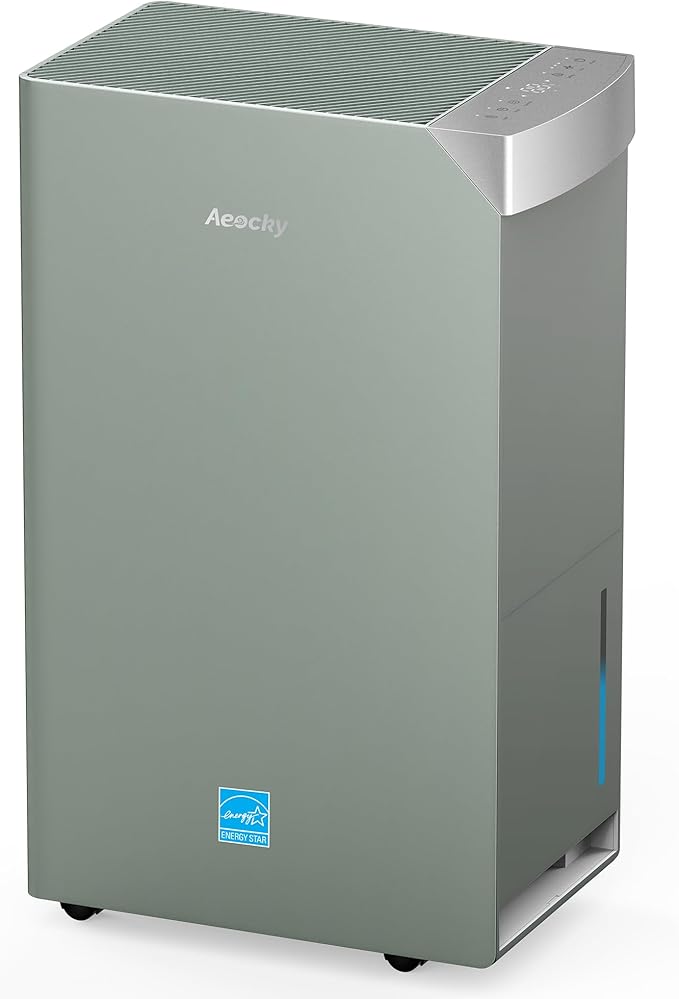 4500 Sq.Ft Energy Star 2025 Dehumidifier, AEOCKY Max 74 Pint/D Smart Compressor by AeockyDirect