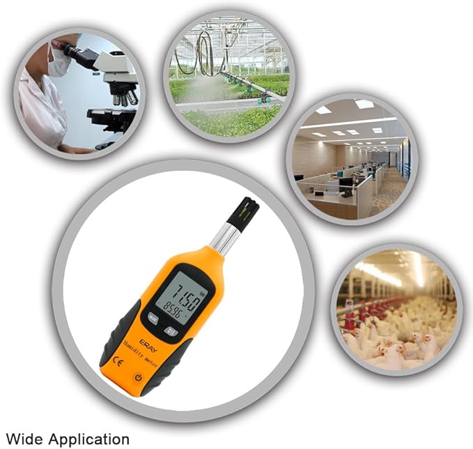 Digital Psychrometer Thermometer Hygrometer - Image 5