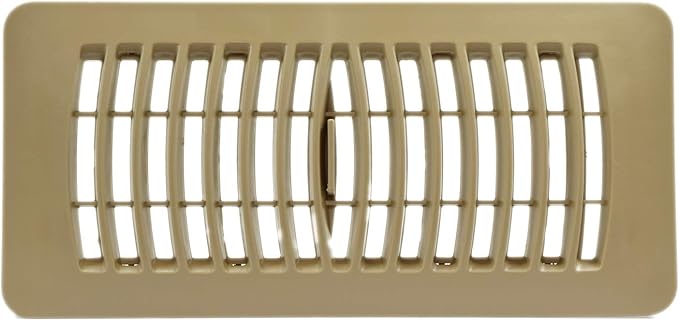 Imperial RG1445 Louvered Plastic Floor Register, 4x10 Inch, 5 Pack - Image 5