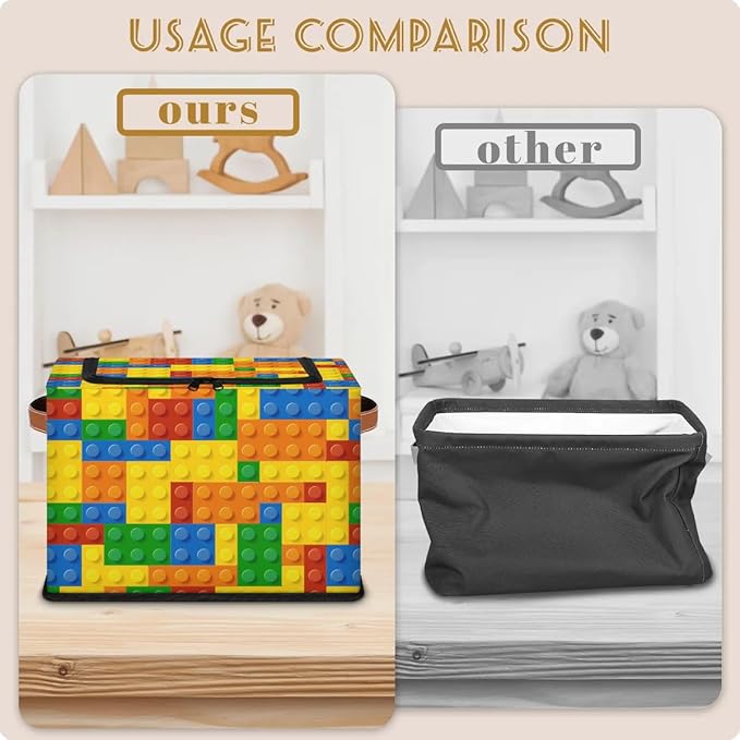 Storage Bin, Collapsible Fabric Storage Boxes - Image 8