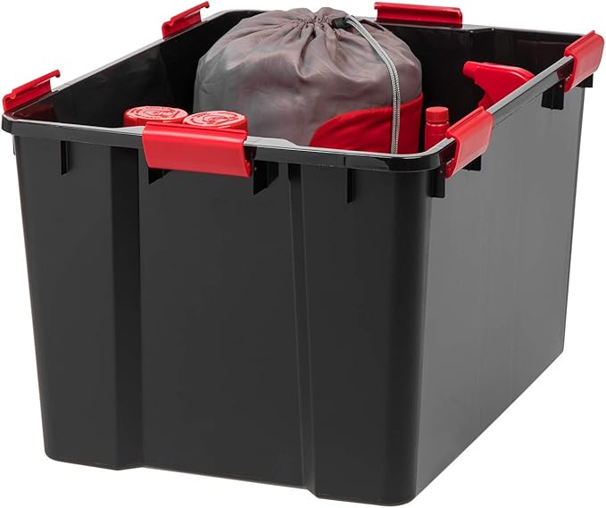IRIS USA WeatherPro 74 Qt Storage Bins - Image 9