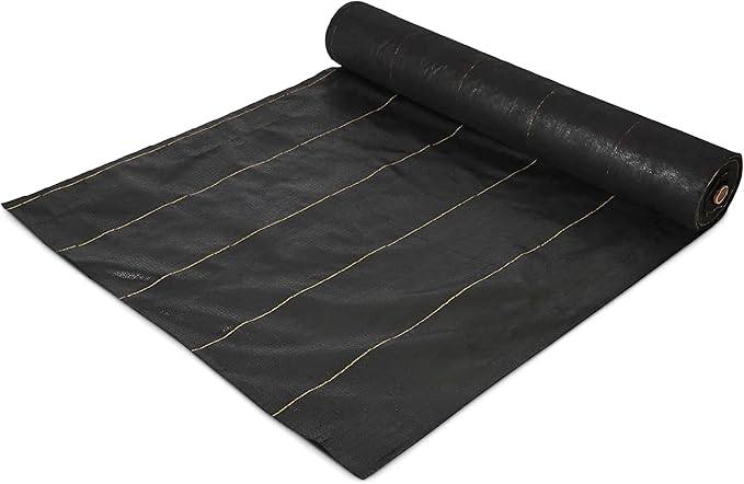 Dewitt Sunbelt Weed Barrier Fabric 3.2 oz, 6 x 300 Feet – Heavy-Duty Ground by DeWitt