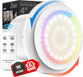 Bathroom Exhaust Fan with Light, 10 RGB Lights Upgraded 2 Way 6 Speed Bathroom by RUBBUL