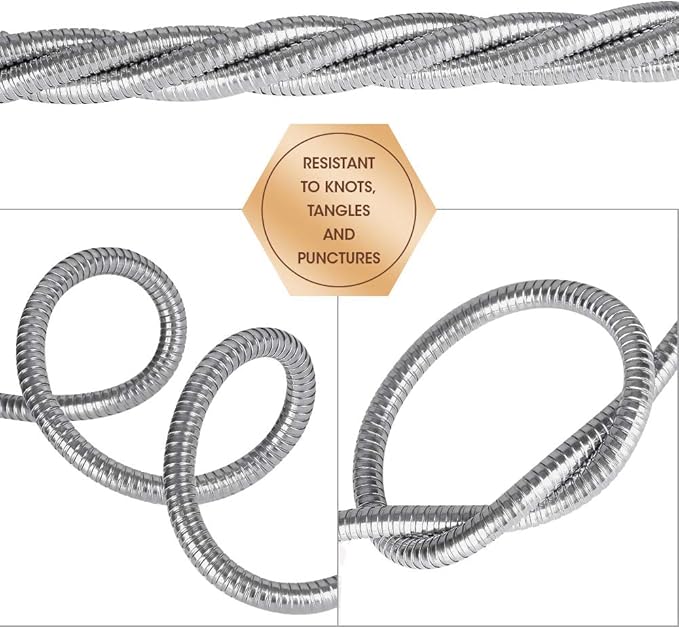 BEAULIFE 304 Stainless Steel Metal Garden Hose 75 Feet - Image 4