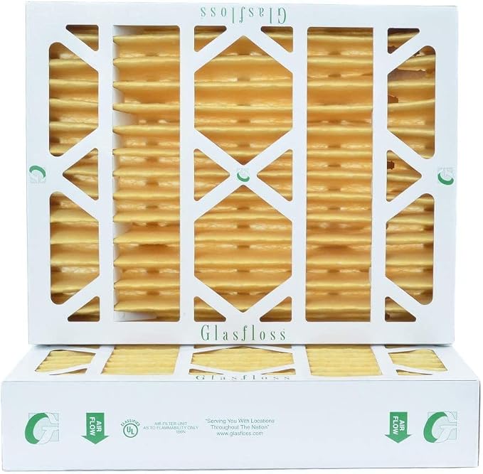 20x24x4 MERV 11 AC & Furnace 4" Depth Air Filters. Box of 4. Actual Size: - Image 4