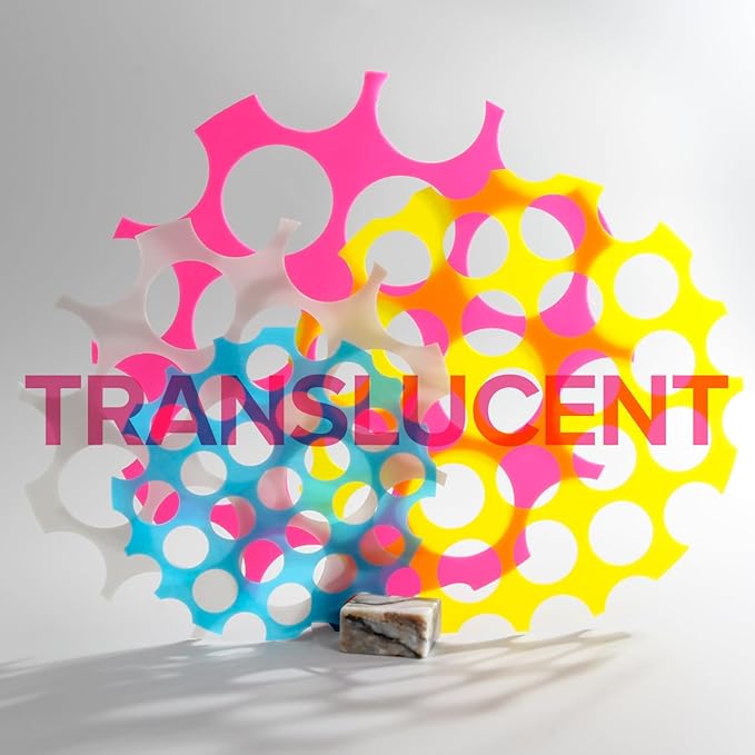 Polymaker Panchroma Translucent PLA Filament, Translucent Cyan 1.75mm 3D - Image 3
