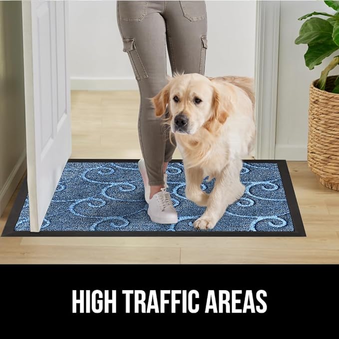 GORILLA GRIP 100% Waterproof All-Season WeatherMax Doormat 35x23, US Designed - Image 6