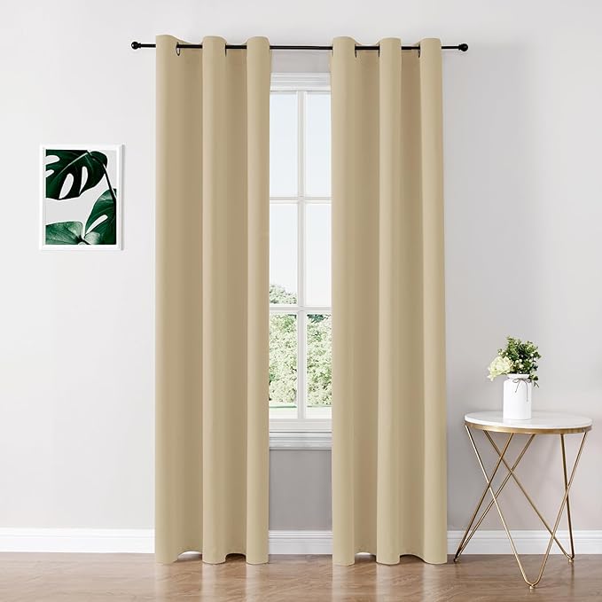 ChrisDowa Blackout Curtains 84 inches Long by ChrisDowa
