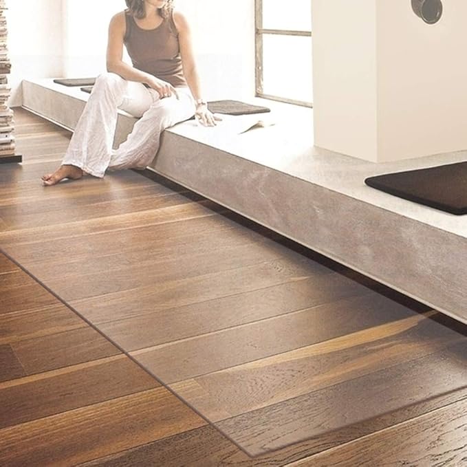 NECAUX Custom Multi-Size 1.5mm Thick Frosted PVC Table Cover Protector - Image 4