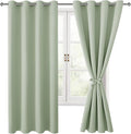 Hiasan Blackout Curtains for Bedroom, 52 x 63 Inches Length by Hiasan