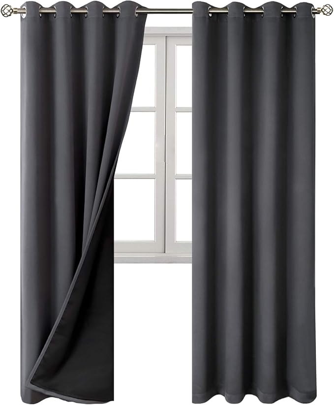 BGment Thermal Insulated 100% Blackout Curtains - Image 8