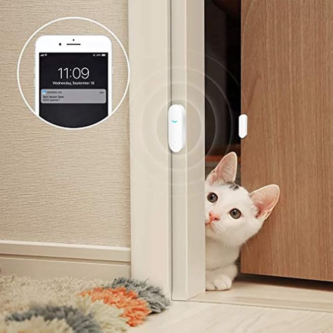 WiFi Door and Window Sensors, Tuya Smart Alarm - Image 5