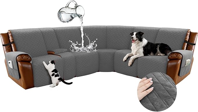 Arfntevss Waterproof Recliner Sectional Couch Covers by Arfntevss
