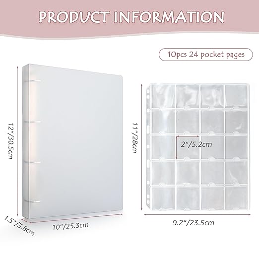 Nuvretk Wax Seal Storage Binder – Holds 200 Wax Seals, or Cards - Image 3
