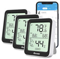 Govee Indoor Hygrometer Thermometer 3 Pack, Notification Alert by Govee