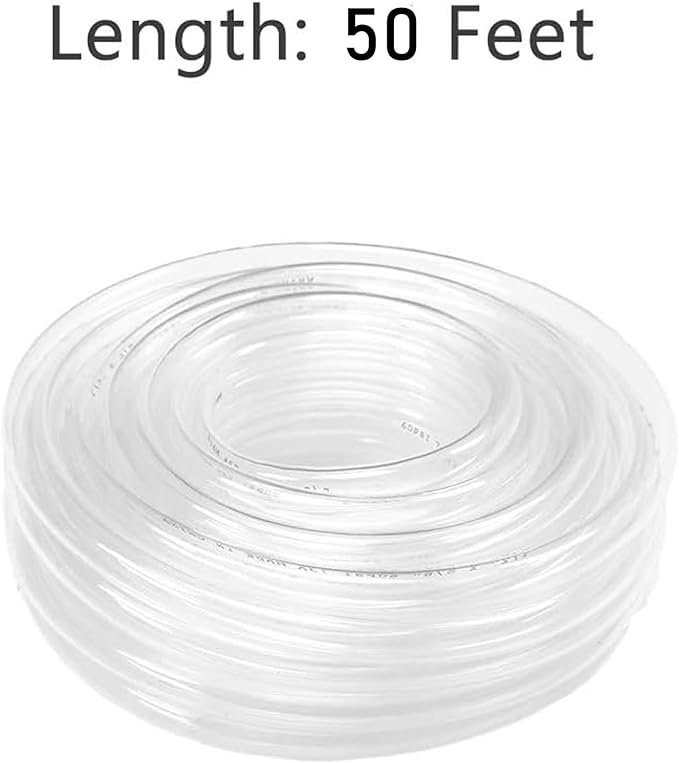 Eastrans Clear Vinyl Tubing Flexible PVC Tubing, Hybrid PVC Hose, Lightweight - Image 5