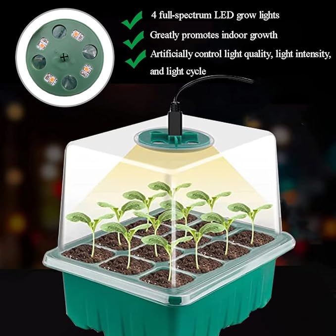Seed Starter Tray Seedling Kits - Image 4