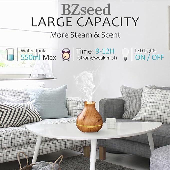 BZseed Aromatherapy Essential Oil Diffuser - Image 6