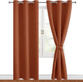 Hiasan Blackout Curtains for Bedroom, 38 x 84 Inches Long by Hiasan