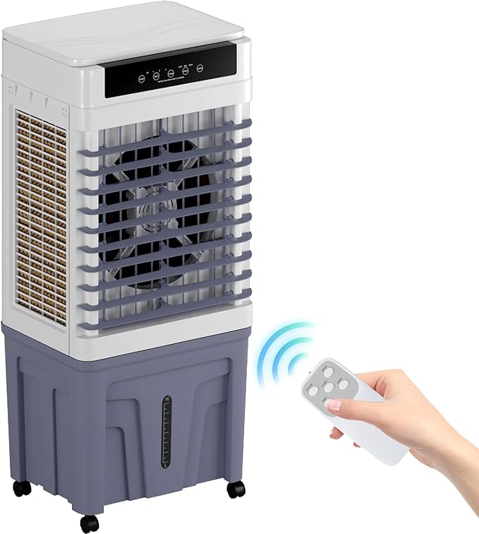TABU 3531CFM Evaporative Air Cooler, 3-in-1 Portable Swamp Cooler - Image 7