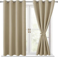 Hiasan Blackout Curtains for Bedroom, 52 x 54 Inches Long by Hiasan