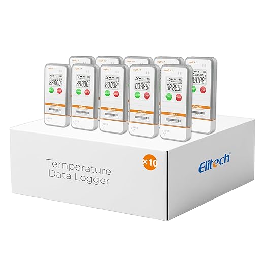 Elitech USB Digital Temperature Data Logger Reusable Recorder by Elitech