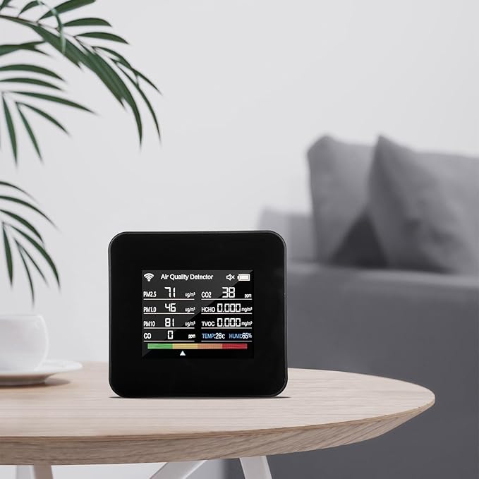14 in 1 Indoor Air Quality Monitor Air Quality Detector CO₂ CO TVOC HCHO - Image 6