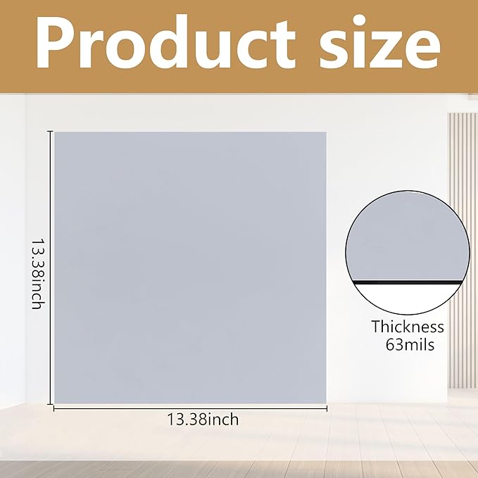4 Pcs 13.4'' x 13.4'' Strong Magnet Vent Covers, 63Mil Extra Thick Magnetic - Image 2