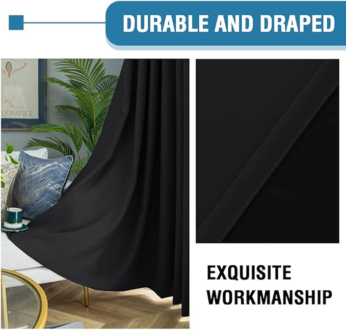 H.VERSAILTEX 100% Blackout Curtains - Image 7