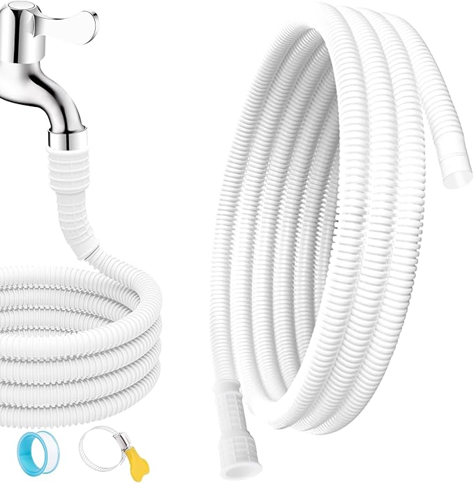 Universal Dehumidifier Drain Hose 6.6 Feet Air Conditioner Hose by Sankoly