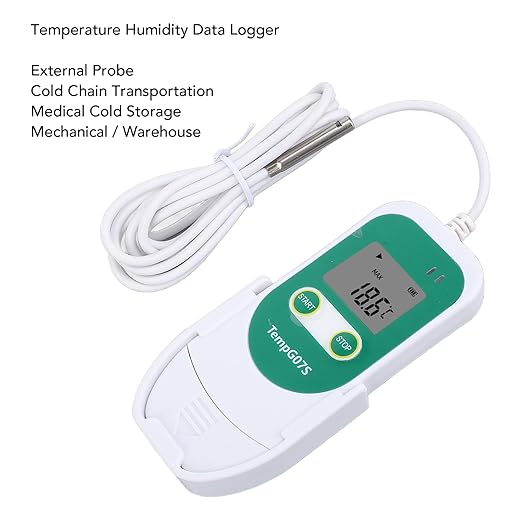 aqxreight USB Temperature Humidity Data Logger Recorder PDF CSV USB2 0 Digital - Image 3