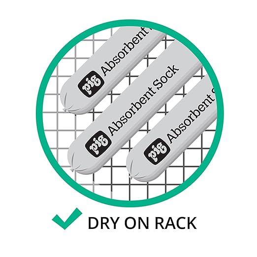 PIG Mildew-Resistant Absorbent Sock | Water Absorbing Snake | 3" W x 10' L | - Image 4
