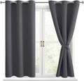 Hiasan Short Blackout Curtains for Bedroom by Hiasan