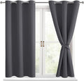Hiasan Short Blackout Curtains for Bedroom by Hiasan