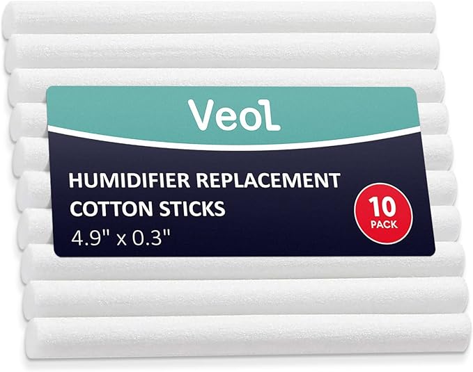 Humidifier Cotton Stick Filter Replacement, Portable Refill Sponges, Compatible by VEOL
